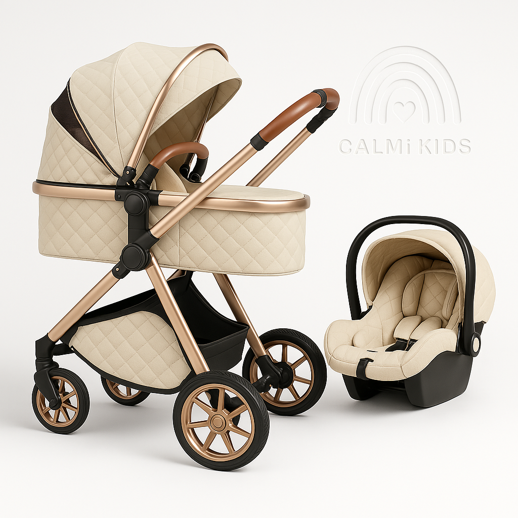 Stylish High View Stroller Lightweight Folding