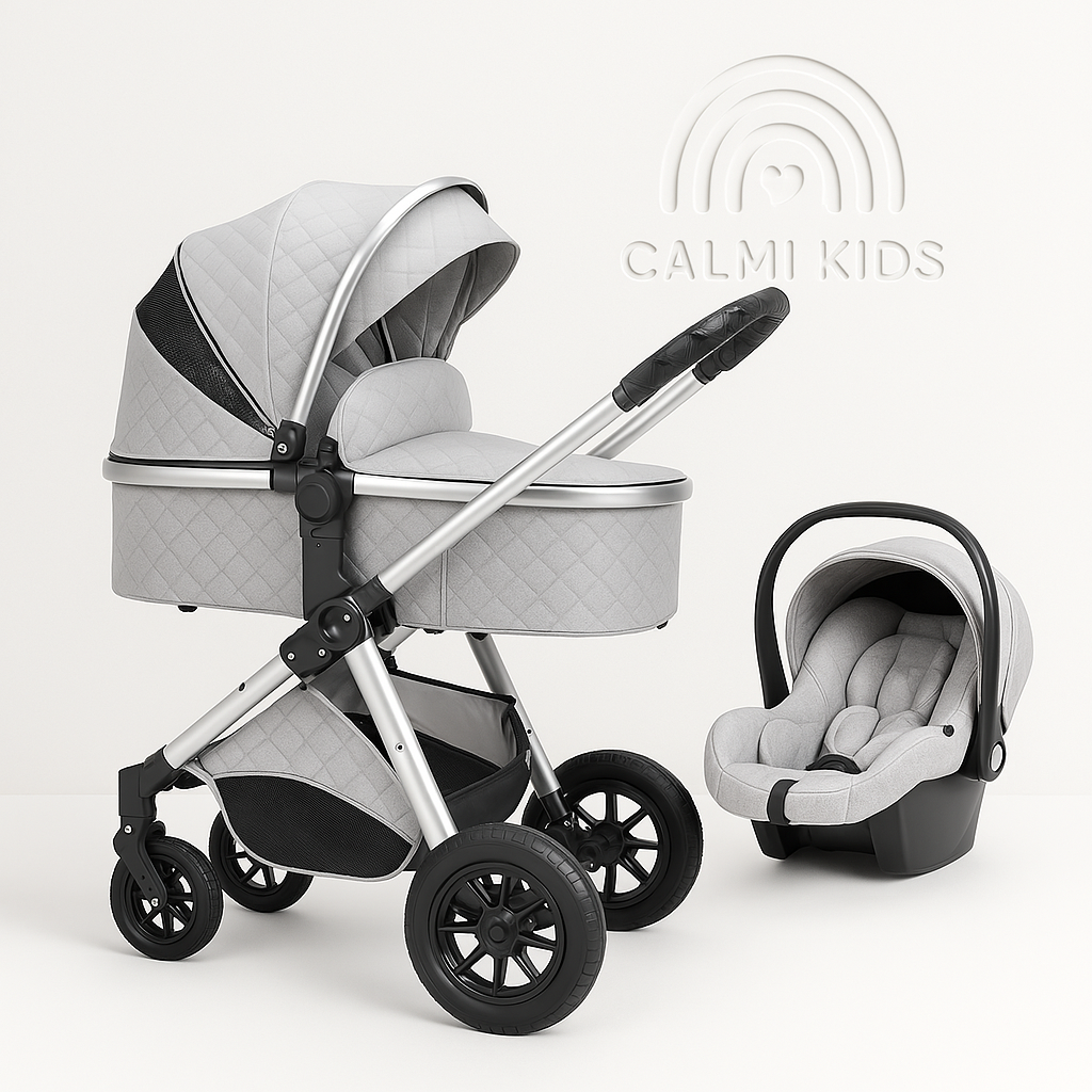 Stylish High View Stroller Lightweight Folding