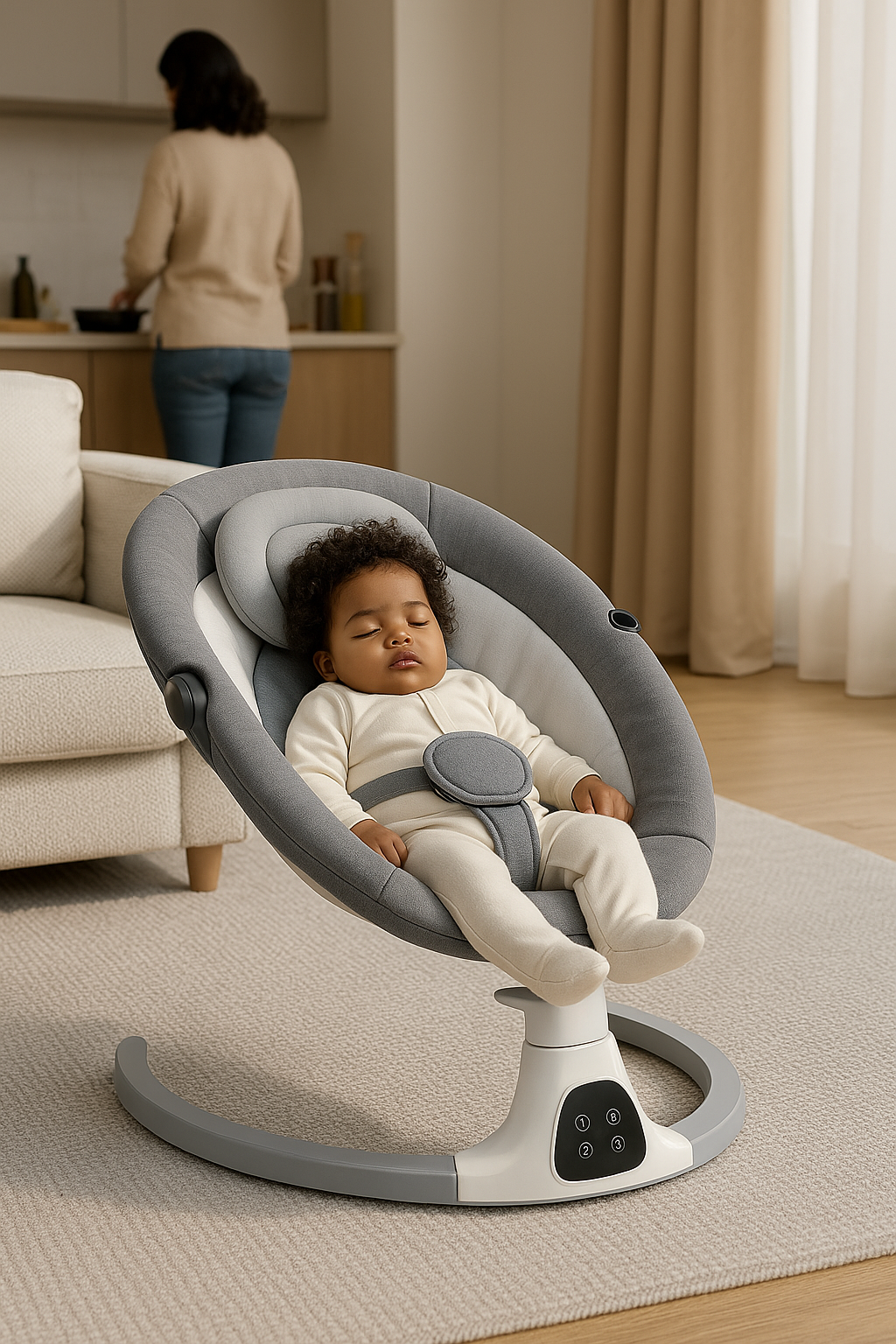 Rocking Baby Bed Calmi Collection