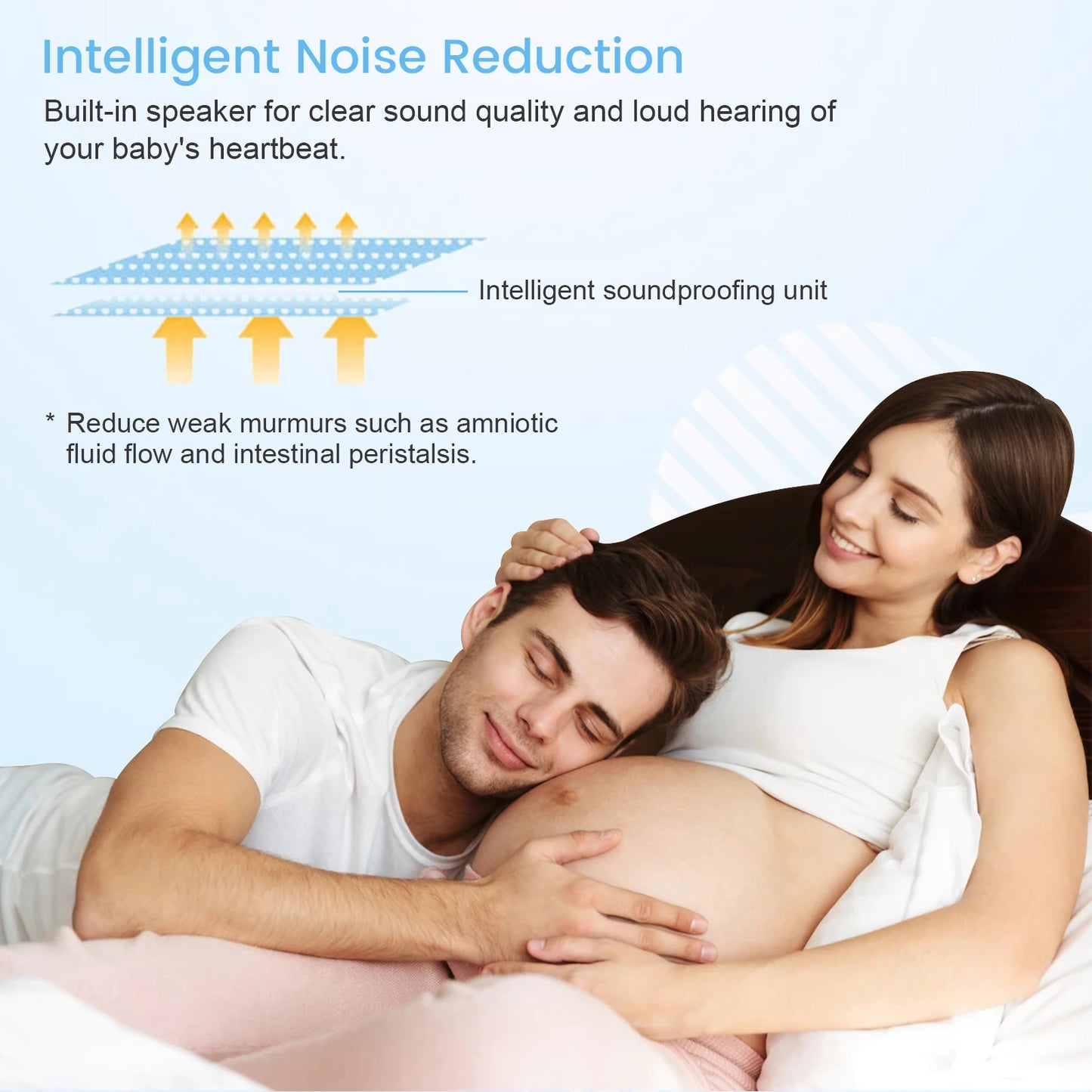 Fetal Doppler 3MHz – Baby Heartbeat Monitor